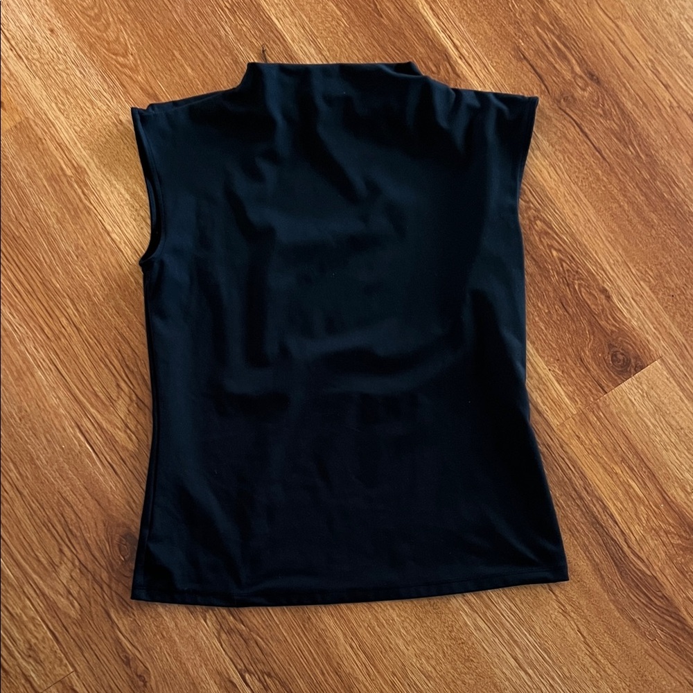 Ann Taylor Midnight Black Tank Tee
